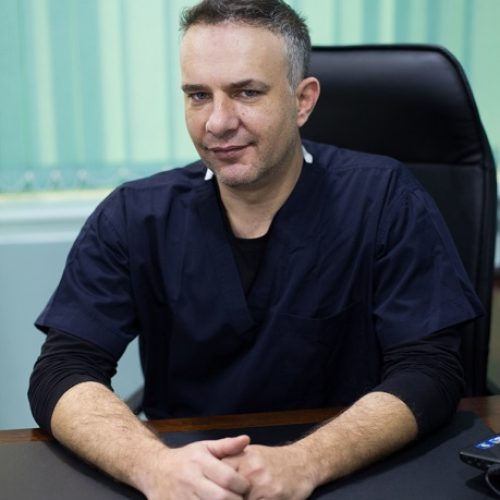 Dr. Dimitrios Ziakas, hair transplant surgeon at Alborj Hair Clinic, Dubai