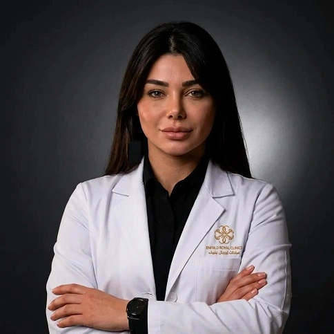 Dr. Leen Makhlof, specialist dermatologist at Tajmeels Clinic